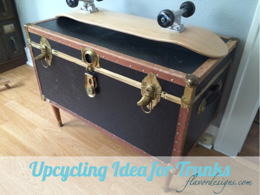 Upcycling Trunk: From Box to Storage Table